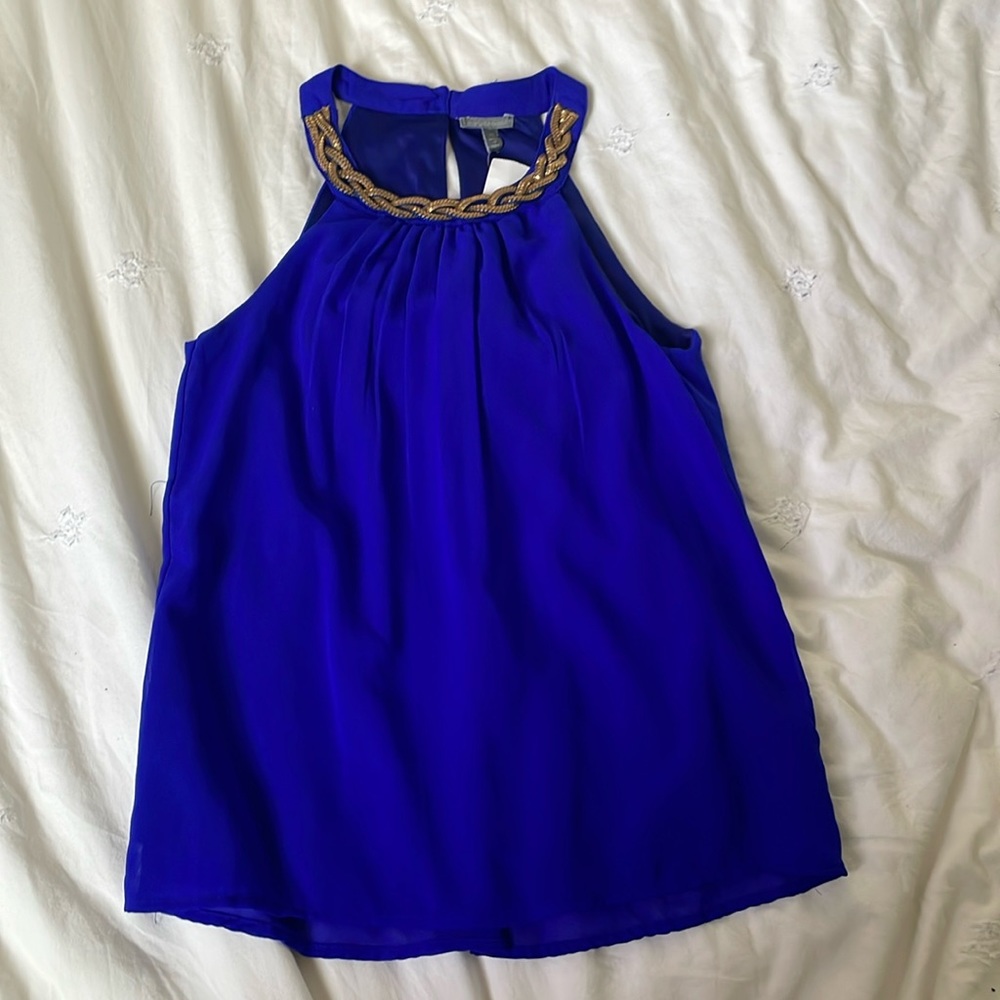 Royal lined top XS 100% polyester